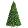 9ft Pre-Lit Hinged Artificial Christmas Tree with 2264 PVC Branch Tips 850 LED Lights