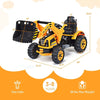 Kids Ride On Excavator Dumper Truck 12V Battery Powered Ride On Construction Vehicle with Front Loader Shovel