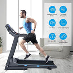 2.25 HP Electric Folding Treadmill Motorized Power Running Fitness Machine