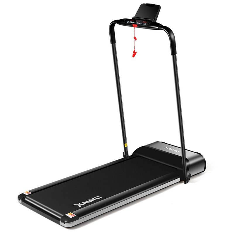 Ultra-thin Electric Folding Motorized Treadmill Walking Jogging Machine with LCD Monitor Low Noise