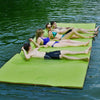 12' x 6' Floating Water Pad 3 Layer Tear-Resistant XPE Foam Water Mat Floating Island for Lake