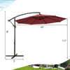 10ft Offset Hanging Outdoor Market Patio Umbrella - Bestoutdor