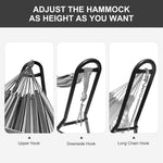 Adjustable Heavy-Duty Universal Hammock Stand - Bestoutdor