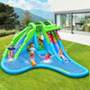 Inflatable Bounce House Crocodile Mighty Water Park Splash Pool with 780W Blower