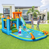 Inflatable Water Slide Park Kids Bounce House Splash Pool without Blower