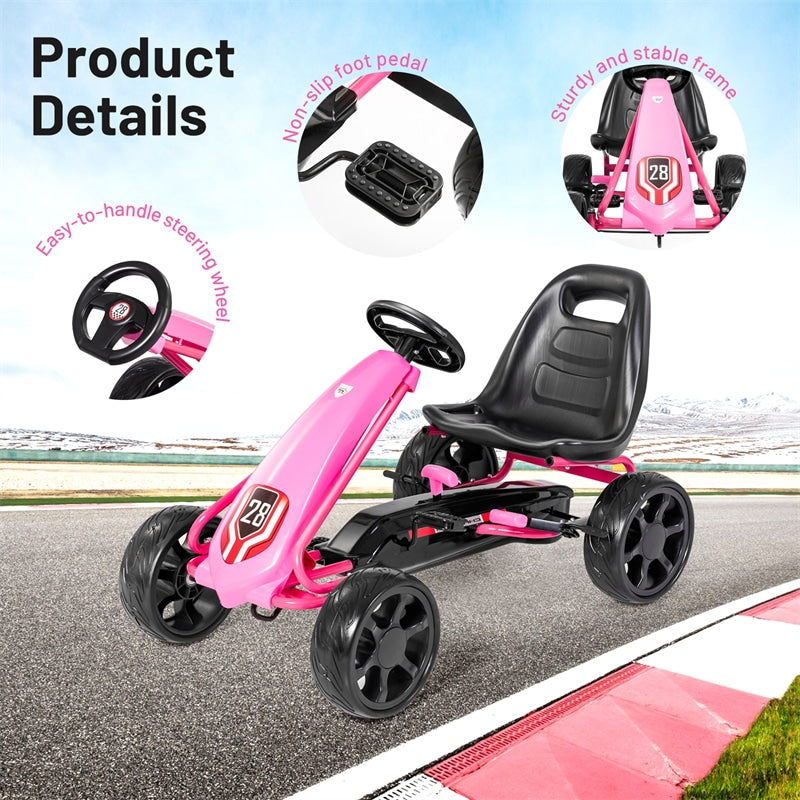4 seat pedal best sale car