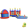 Kids Bouncy Castle Inflatable Slide Large Jumping Area Playhouse with 735W Blower