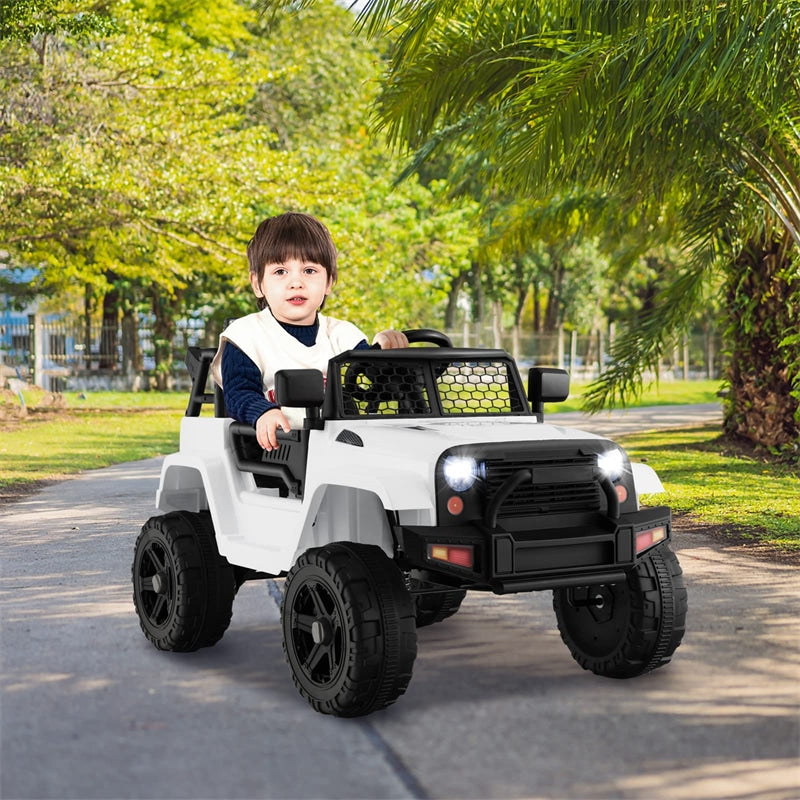 Kids Ride On Truck 12V Battery Powered Ride On Toy Car with Remote Control & Music MP3