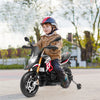 Kids Ride On Motorcycle 12V Aprilia Licensed Electric Dirt Bike with Training Wheels & Headlight