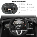 12V Battery Powered Audi Q8 Kids Ride On Car with Remote Control