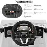 12V Battery Powered Audi Q8 Kids Ride On Car with Remote Control