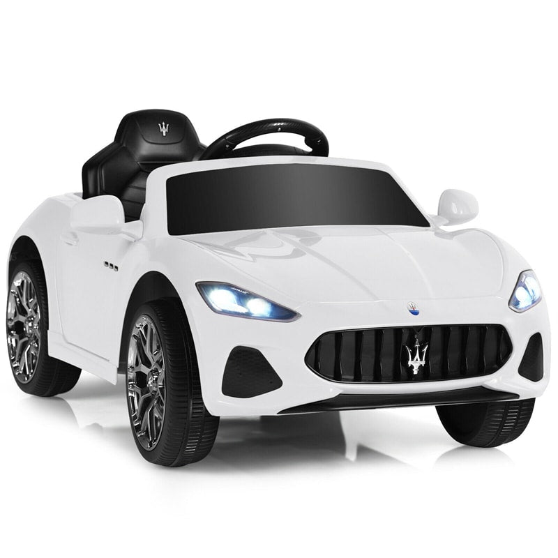 12V Kids Ride On Electric Car Licensed Maserati GranCabrio Battery Powered Vehicle with Remote Control & Lights