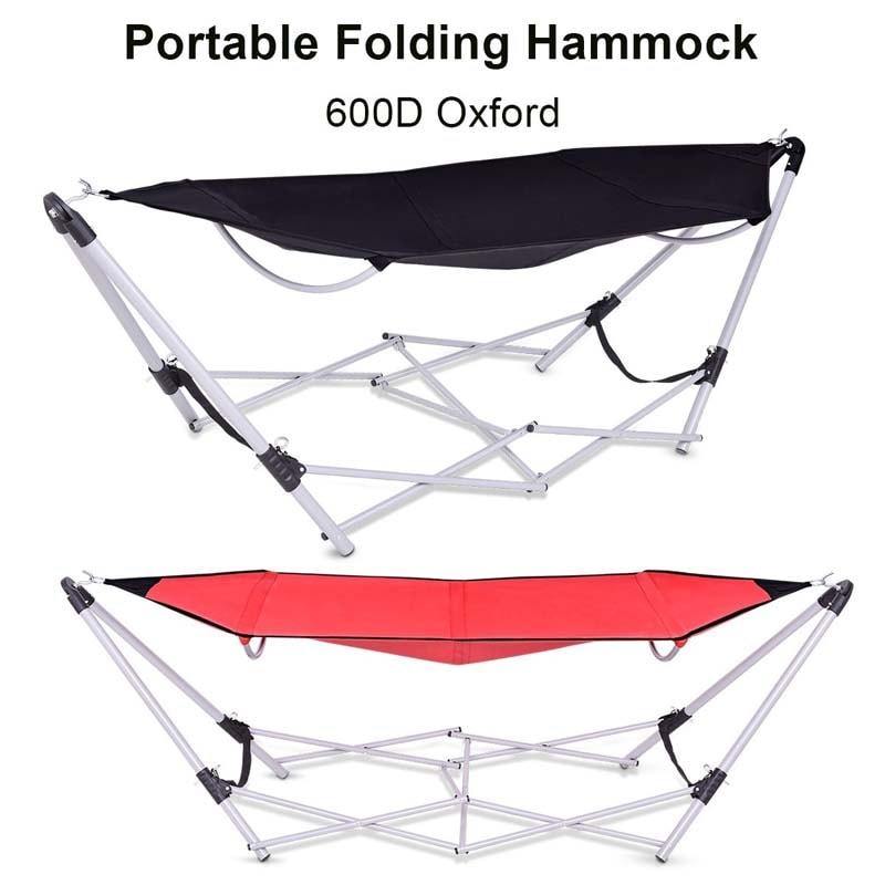 Portable Hammock Camping Bed with Carry Bag - Bestoutdor
