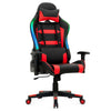 RGB Gaming Chair Ergonomic Video Game Chair High Back Computer Chair with LED Lights, Adjustable Headrest & Lumbar Support
