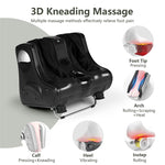 Shiatsu Foot and Calf Massager Electric Foot Massager with Heat Function Deep Kneading for Relaxation