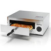 Stainless Steel Pizza Bake Oven Kitchen Commercial Countertop Pizza Maker with Handle & Removable Pizza Tray
