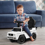 3 In 1 Toddlers Ride on Push Car Mercedes Benz G350 Stroller Sliding Car with Canopy