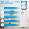 Water Dispenser Top Loading Water Cooler 5 Gallon Bottle Hot & Cold Water Dispenser with Child Safety Lock for Home Office School