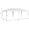 10' x 20' Outdoor Wedding Party Event Tent Waterproof Canopy Tent with Tent Peg & Wind Rope