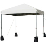 8’ x 8' Outdoor Pop up Canopy Tent Instant Shelter Canopy with Roller Bag