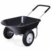 2 Wheel Wheelbarrow Garden Cart Heavy-duty Dolly Utility Car