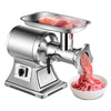 Commercial Meat Grinder 550LB/H Stainless Steel Electric Sausage Stuffer Industrial Meat Mincer with 2 Blades Grinding Plates & Stuffing Tubes