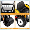 Kids Ride On Road Roller 12V Battery Powered Electric Tractor with Remote Control Adjustable Drum Roller