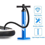 Double Action Manual inflation SUP Hand Pump with Gauge