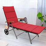 Outdoor Chaise Lounge Chair Rattan Recliner Chair - Bestoutdor