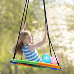 40 Inch Saucer Tree Swing Outdoor Play for Kids - Bestoutdor