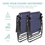 Adjustable Zero Gravity Lounge Chair - Bestoutdor - Bestoutdor