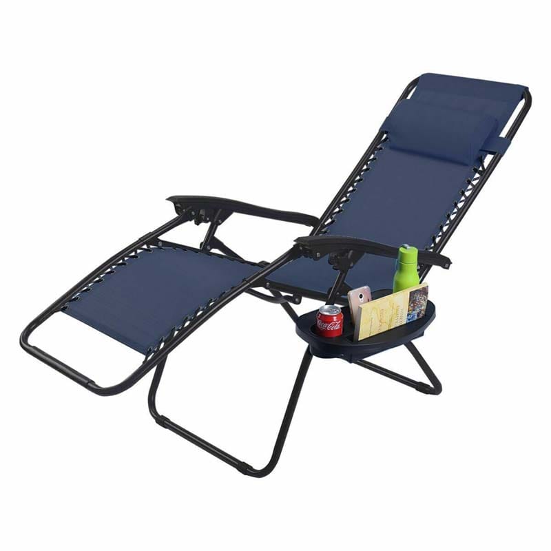 Outdoor Folding Zero Gravity Chair Reclining Patio Chair Lounge Chair